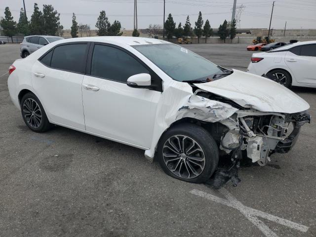 5YFBURHE6FP209775 - 2015 TOYOTA COROLLA L WHITE photo 4