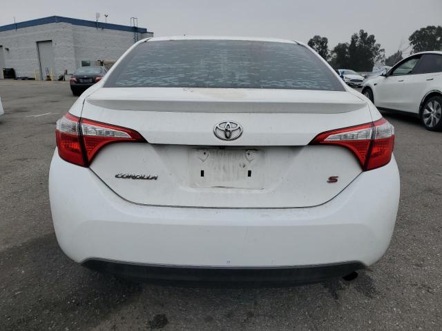 5YFBURHE6FP209775 - 2015 TOYOTA COROLLA L WHITE photo 6