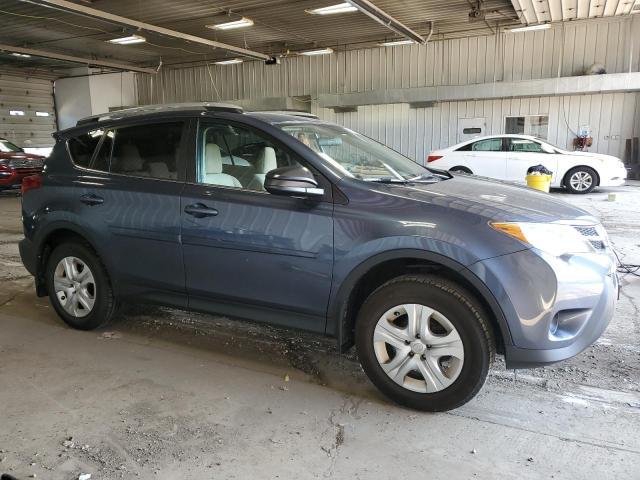 2T3ZFREV0DW025867 - 2013 TOYOTA RAV4 LE BLUE photo 4