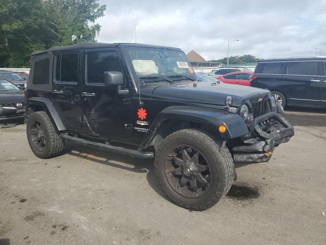 1C4BJWEG2CL209421 - 2012 JEEP WRANGLER UNLIMITED SAHARA შავი ფოტო 4