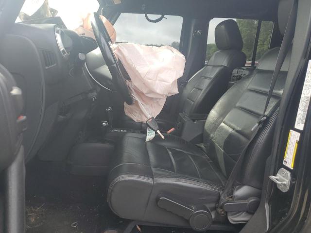 1C4BJWEG2CL209421 - 2012 JEEP WRANGLER UNLIMITED SAHARA შავი ფოტო 7