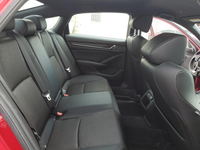 1HGCV1F35MA081990 - 2021 HONDA ACCORD SPORT RED photo 10