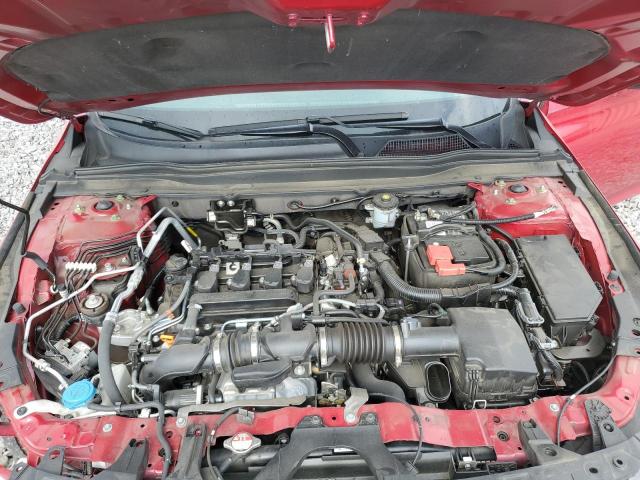 1HGCV1F35MA081990 - 2021 HONDA ACCORD SPORT RED photo 11