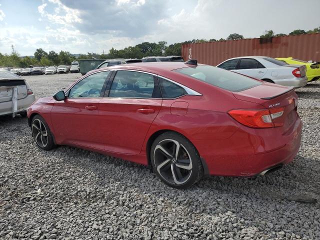 1HGCV1F35MA081990 - 2021 HONDA ACCORD SPORT RED photo 2