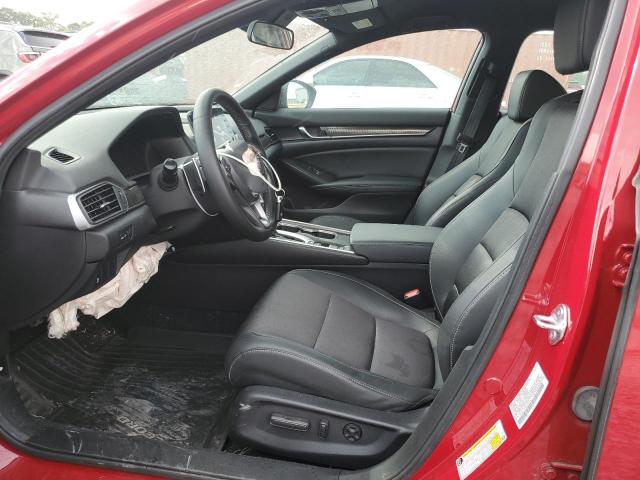 1HGCV1F35MA081990 - 2021 HONDA ACCORD SPORT RED photo 7