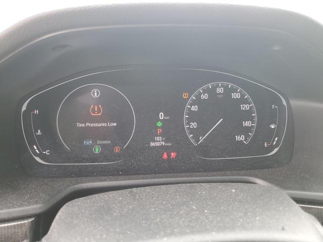 1HGCV1F35MA081990 - 2021 HONDA ACCORD SPORT RED photo 9