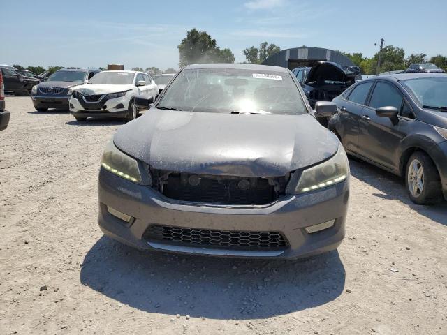 1HGCR3F81DA024424 - 2013 HONDA ACCORD EXL GRAY photo 5