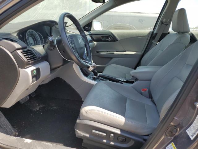 1HGCR3F81DA024424 - 2013 HONDA ACCORD EXL GRAY photo 7