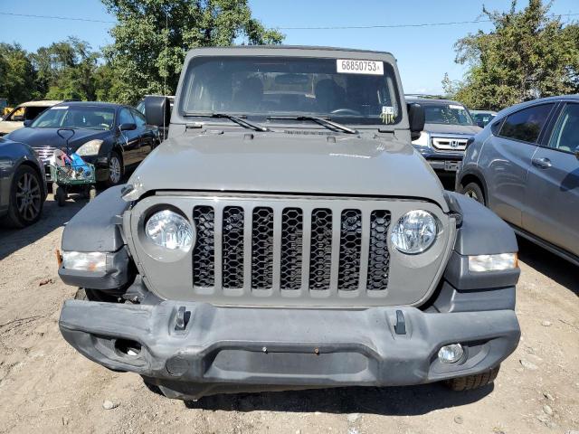 1C6JJTAG7ML500697 - 2021 JEEP GLADIATOR SPORT GRAY photo 5