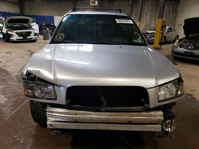 JF1SG65603H731866 - 2003 SUBARU FORESTER 2.5XS Серебристый фото 5