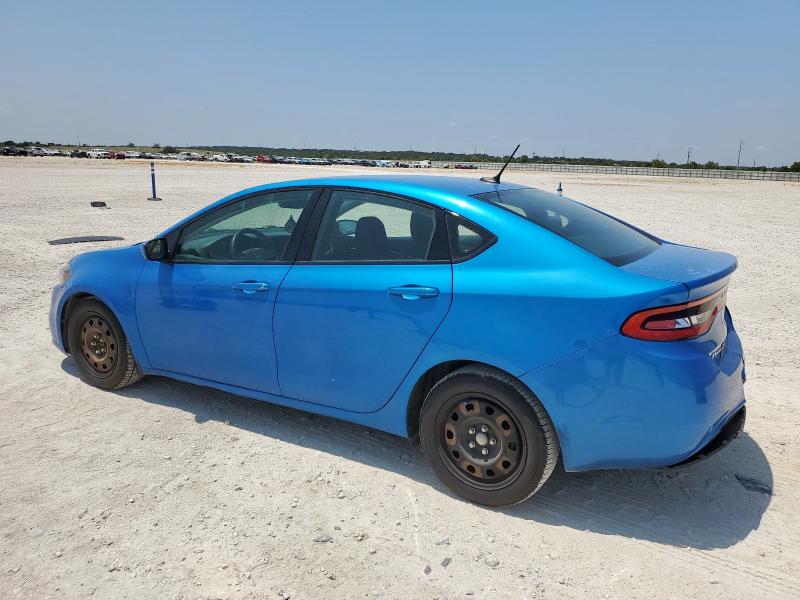 1C3CDFAA1FD336970 - 2015 DODGE DART SE BLUE photo 2