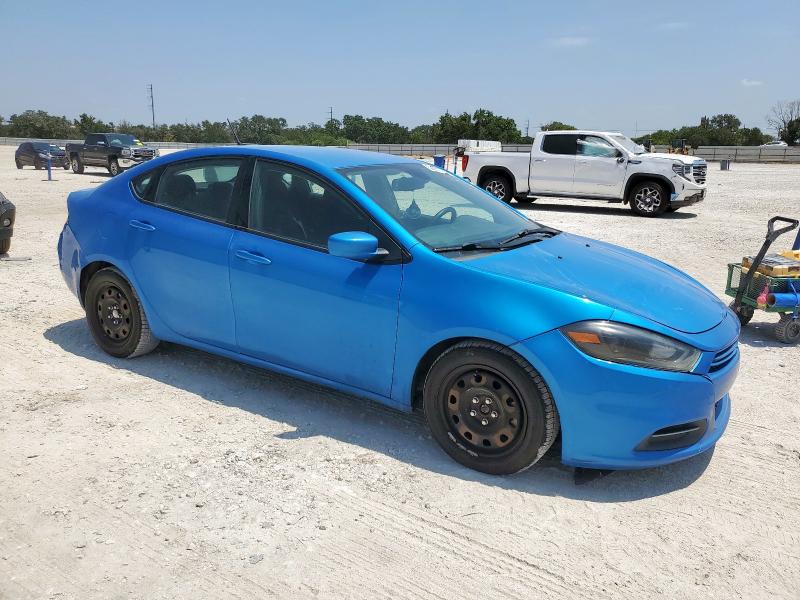 1C3CDFAA1FD336970 - 2015 DODGE DART SE BLUE photo 4