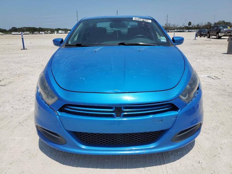 1C3CDFAA1FD336970 - 2015 DODGE DART SE BLUE photo 5