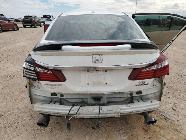 1HGCR3F93GA012093 - 2016 HONDA ACCORD TOURING WHITE photo 6