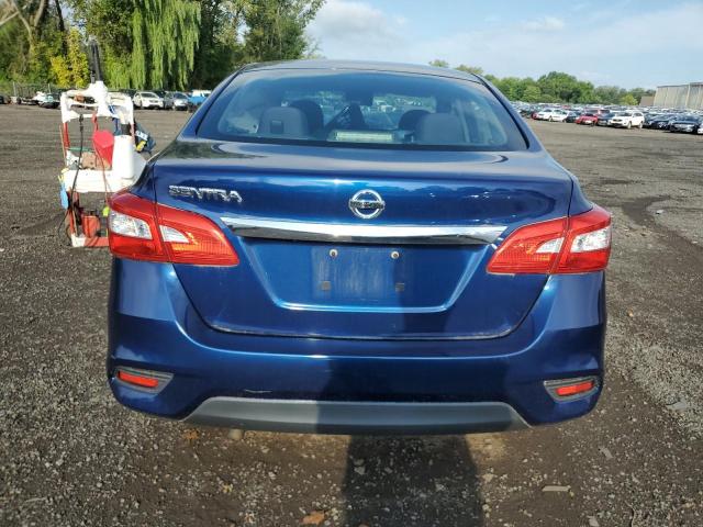 3N1AB7AP1JY330548 - 2018 NISSAN SENTRA S BLUE photo 6