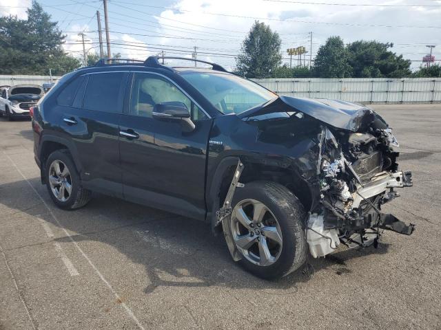 JTMDWRFV7KD514494 - 2019 TOYOTA RAV4 LIMITED أسود صورة 4