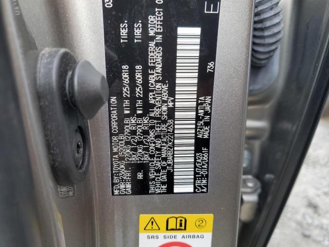 JTJBARBZ7K2214638 - 2019 LEXUS NX 300 BASE 灰色 照片 13