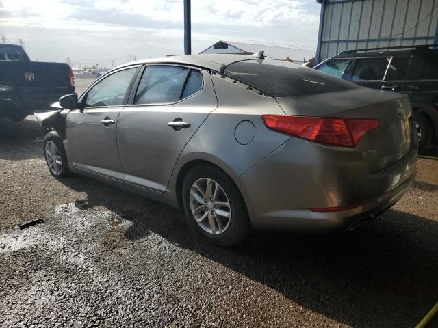 5XXGM4A77DG156790 - 2013 KIA OPTIMA LX ნაცრისფერი ფოტო 2