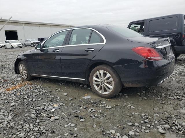 55SWF8EB5KU314862 - 2019 MERCEDES-BENZ C 300 4MATIC BLACK photo 2