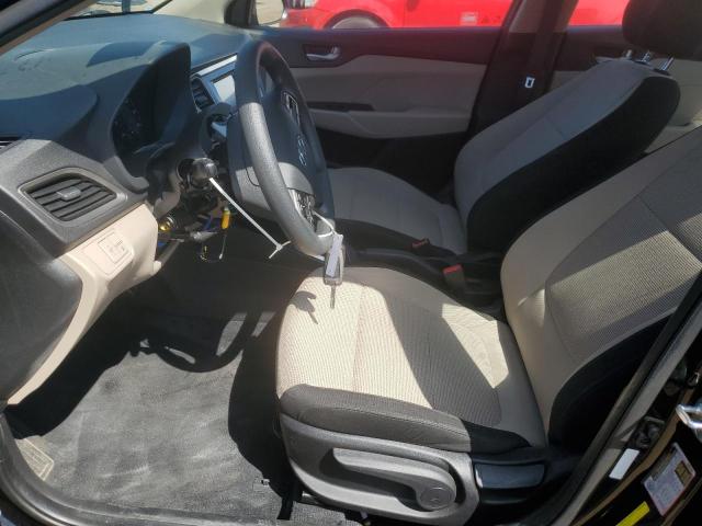 3KPC24A39JE011241 - 2018 HYUNDAI ACCENT SE Чорний фото 7