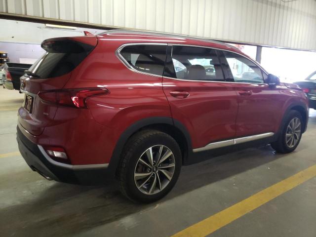 5NMS3CAD3KH012441 - 2019 HYUNDAI SANTA FE SEL RED photo 3