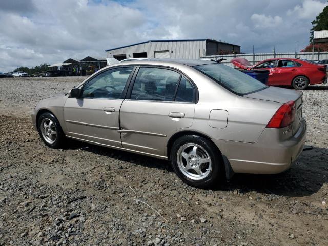 2HGES26722H539817 - 2002 HONDA CIVIC EX TAN photo 2