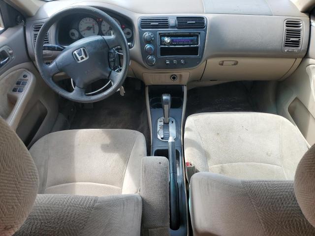 2HGES26722H539817 - 2002 HONDA CIVIC EX TAN photo 8