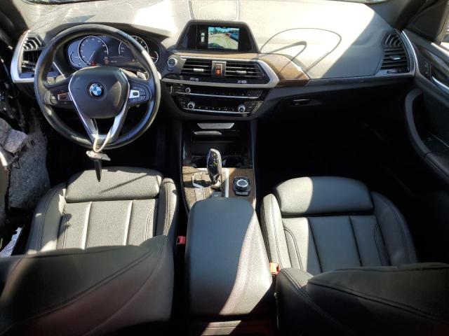 5UXTR9C56KLD92256 - 2019 BMW X3 XDRIVE30I BLUE photo 8