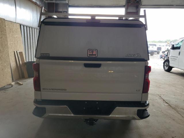 1GCPACED4PZ259282 - 2023 CHEVROLET SILVERADO C1500 LT WHITE photo 6