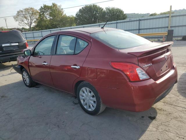 3N1CN7AP9HK455374 - 2017 NISSAN VERSA S RED photo 2