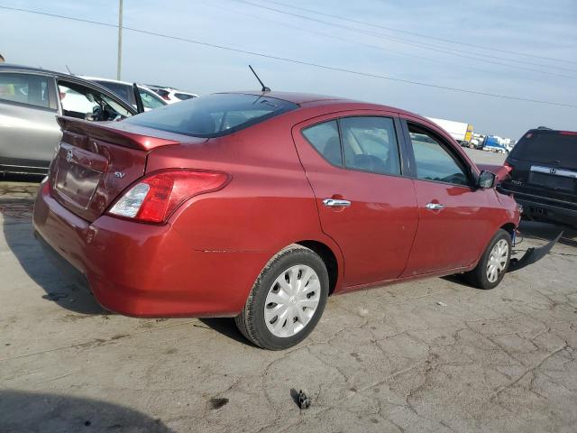 3N1CN7AP9HK455374 - 2017 NISSAN VERSA S RED photo 3