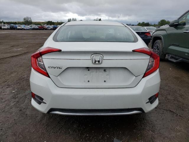 2HGFC2F56LH007522 - 2020 HONDA CIVIC LX WHITE photo 6