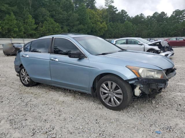 1HGCP3F83CA018208 - 2012 HONDA ACCORD EXL 蓝色 照片 4