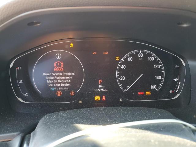 1HGCV1F10KA128466 - 2019 HONDA ACCORD LX WHITE photo 9