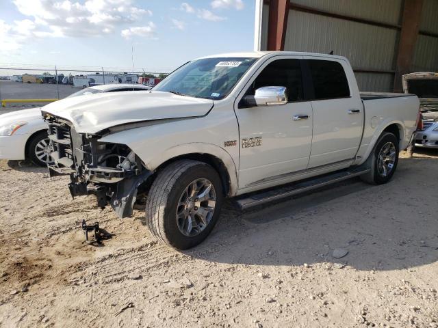 1C6RR7PT6JS110778 - 2018 RAM 1500 LONGHORN WHITE photo 1