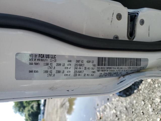 3C4NJDBB9LT148678 - 2020 JEEP COMPASS LATITUDE WHITE photo 14