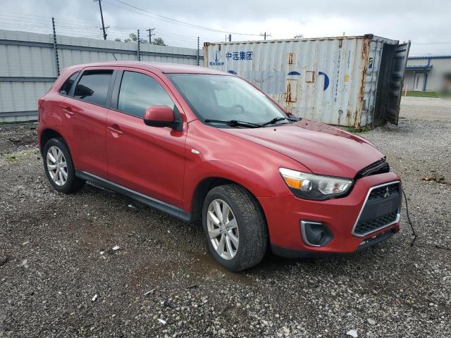 4A4AP3AW7FE028841 - 2015 MITSUBISHI OUTLANDER ES 红色 照片 4