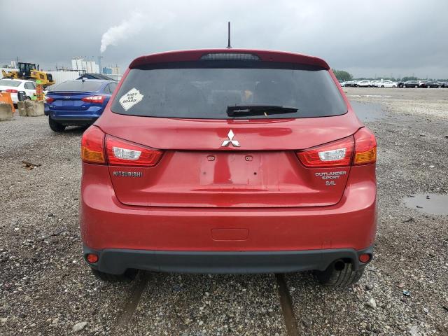 4A4AP3AW7FE028841 - 2015 MITSUBISHI OUTLANDER ES 红色 照片 6