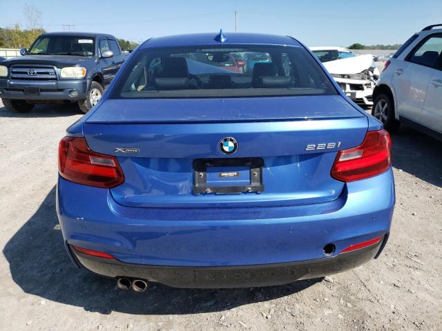 WBA1F7C55FVX95588 - 2015 BMW 228 XI BLUE photo 6