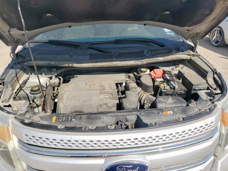 1FM5K7D86EGB89546 - 2014 FORD EXPLORER XLT SILVER photo 12