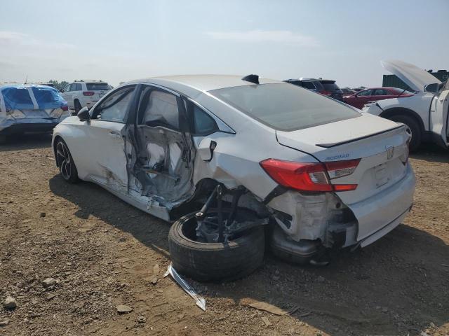 1HGCV1F30NA086239 - 2022 HONDA ACCORD SPORT WHITE photo 2