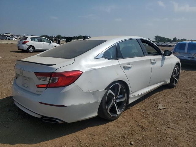 1HGCV1F30NA086239 - 2022 HONDA ACCORD SPORT WHITE photo 3