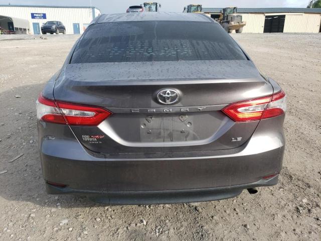 4T1B11HKXJU041663 - 2018 TOYOTA CAMRY L GRAY photo 6