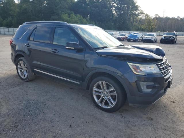 1FM5K8D83HGA41431 - 2017 FORD EXPLORER XLT 蓝色 照片 4