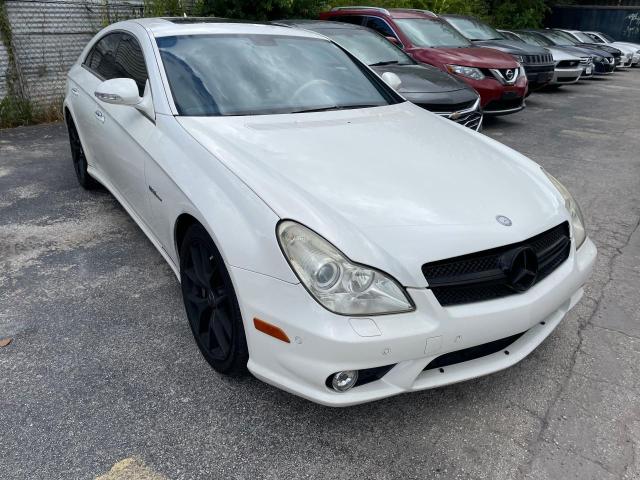 WDDDJ77XX7A101809 - 2007 MERCEDES-BENZ CLS 63 AMG WHITE photo 1