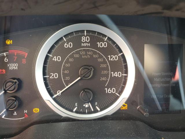 5YFEPRAE6LP007450 - 2020 TOYOTA COROLLA LE Weiß Foto 9