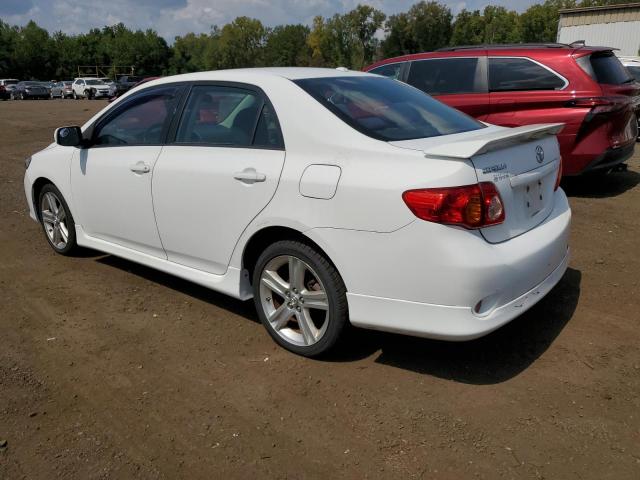 2T1BE40E79C028961 - 2009 TOYOTA COROLLA XRS WHITE photo 2