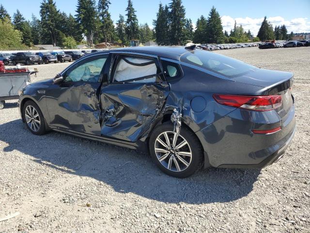 5XXGU4L16LG421870 - 2020 KIA OPTIMA EX GRAY photo 2