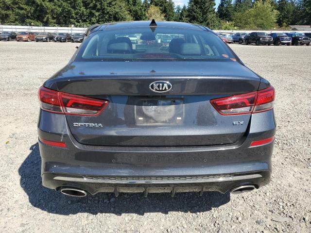 5XXGU4L16LG421870 - 2020 KIA OPTIMA EX GRAY photo 6