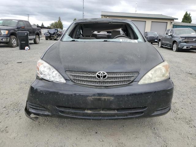 4T1BE32K12U628599 - 2002 TOYOTA CAMRY LE BLACK photo 5
